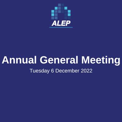 ALEP Annual General Meeting 2022